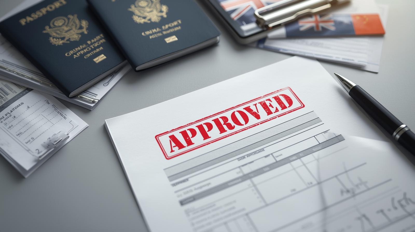 Visa application documentation and support